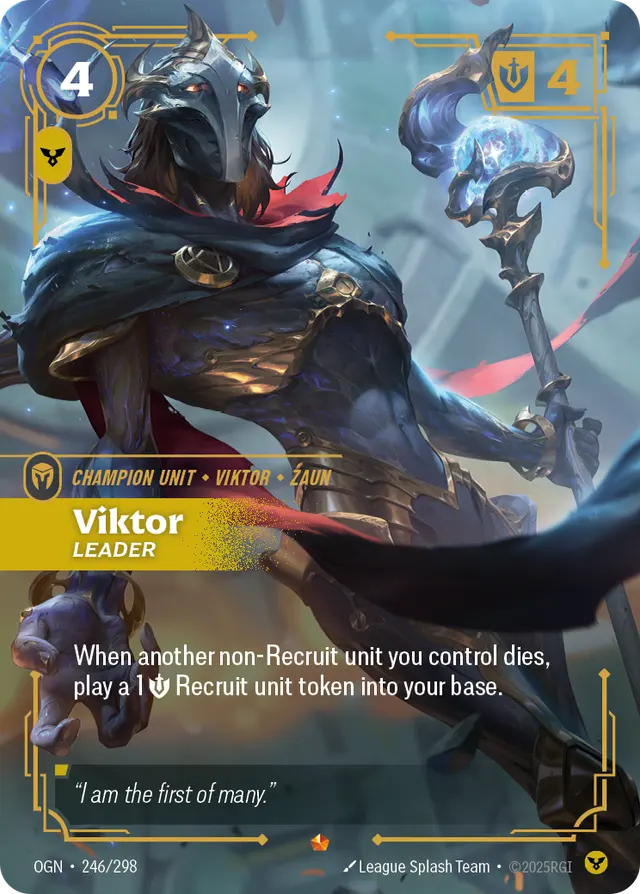 Viktor, Leader