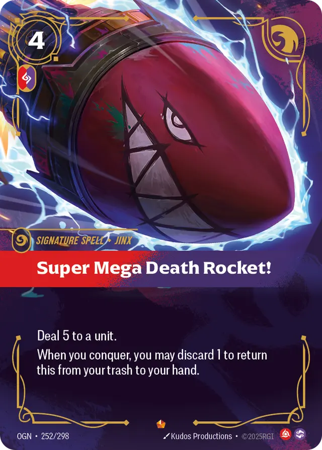 Super Mega Death Rocket!, Jinx