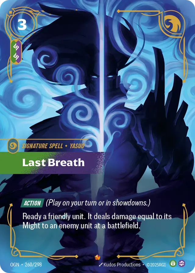 Last Breath, Yasuo