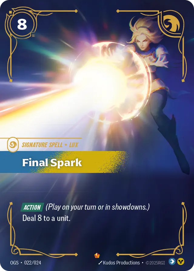 Final Spark, Lux