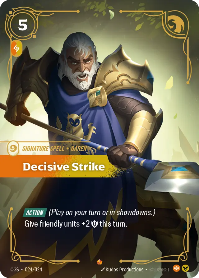 Decisive Strike, Garen