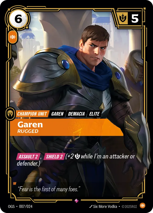 Garen, Rugged