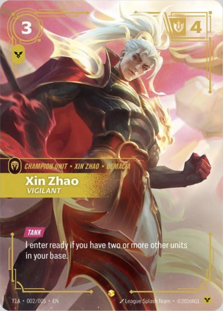 Xin Zhao, Vigilant