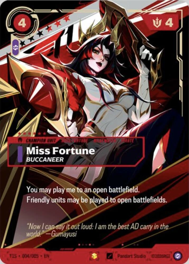 Miss Fortune, Buccaneer
