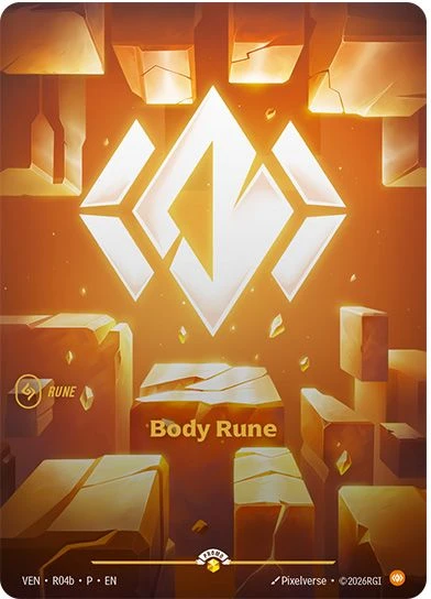 Riftbound Rune: Body Rune.