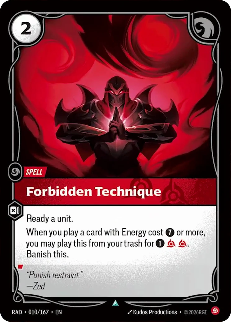 Forbidden Technique