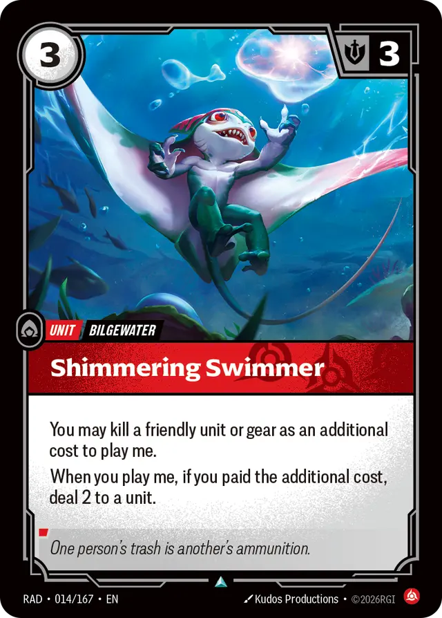 Shimmering Swimmer