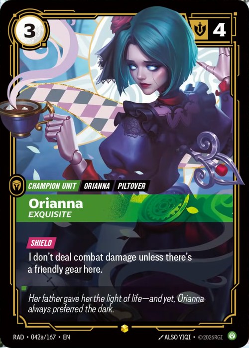 Orianna, Exquisite