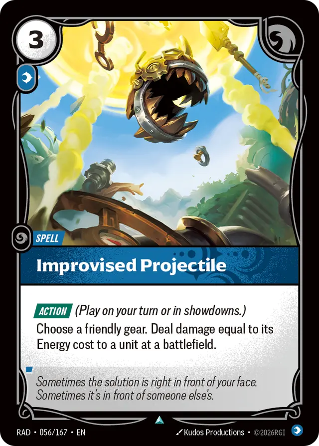Improvised Projectile