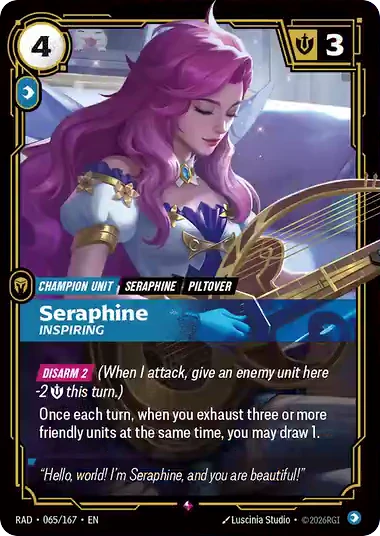 Seraphine, Inspiring