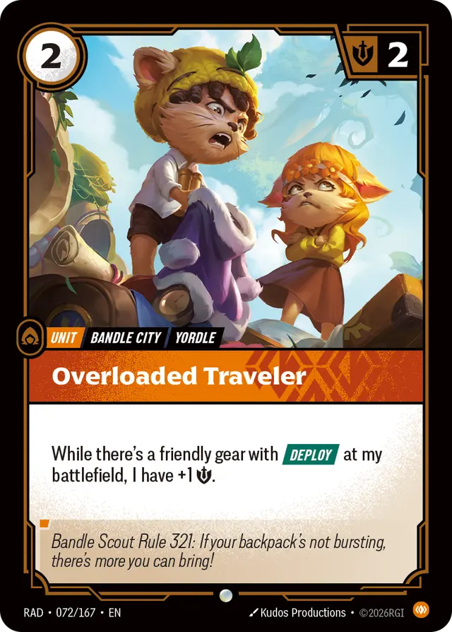 Overloaded Traveler