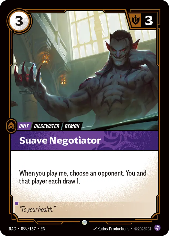 Suave Negotiator