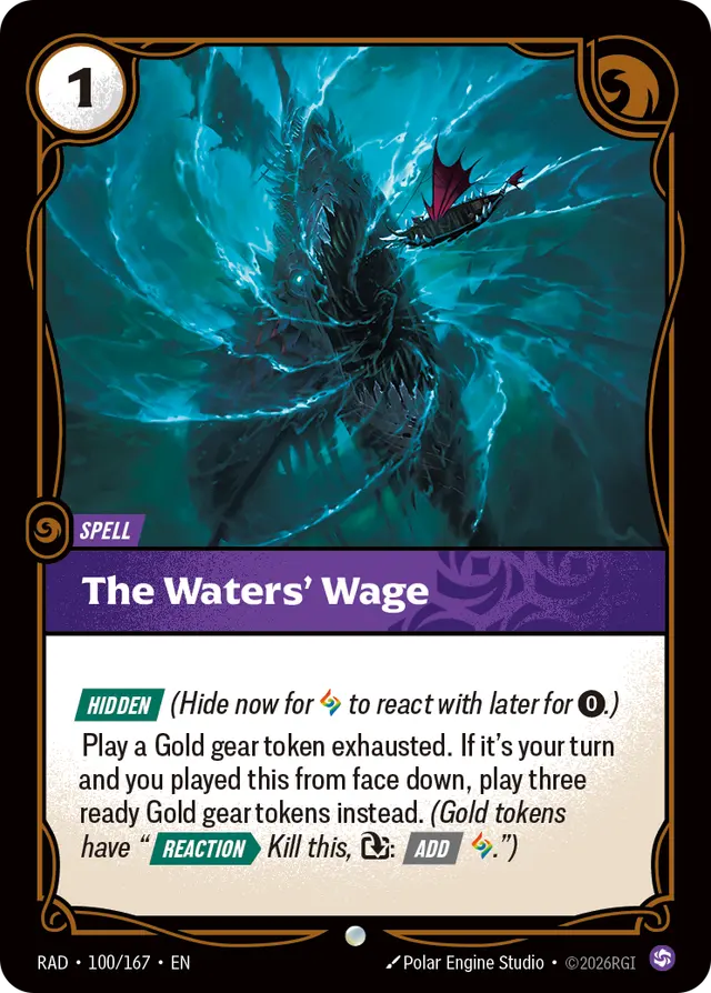 The Waters' Wage
