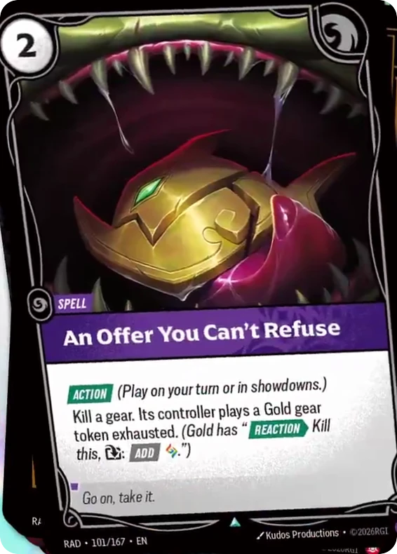 An Offer You Can't Refuse