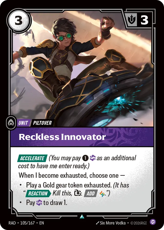 Reckless Innovator