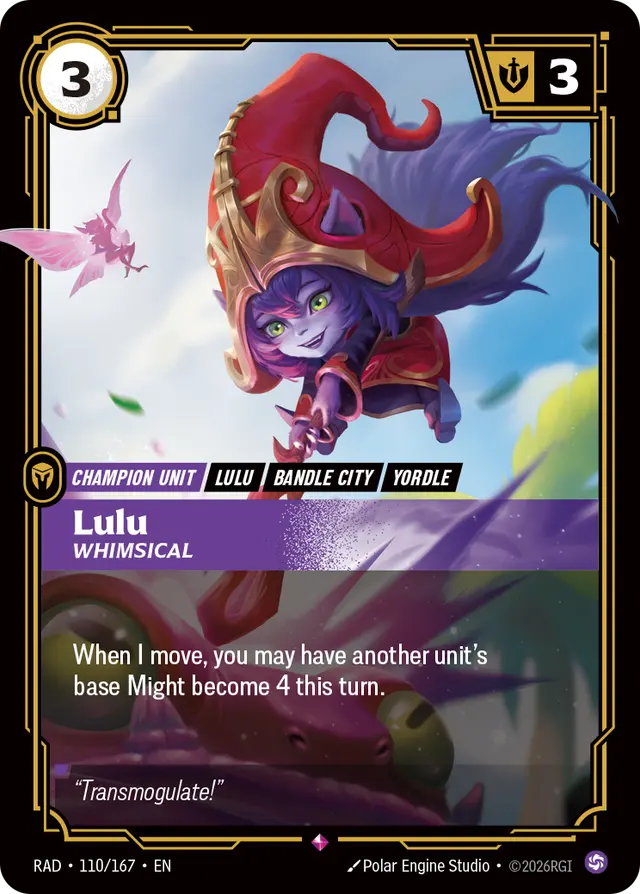 Lulu, Whimsical