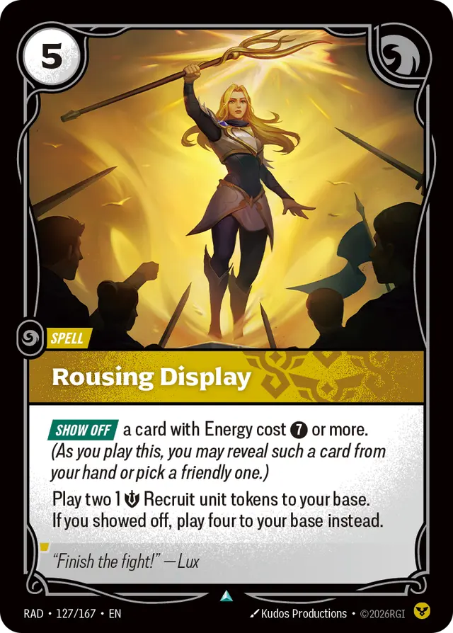 Rousing Display