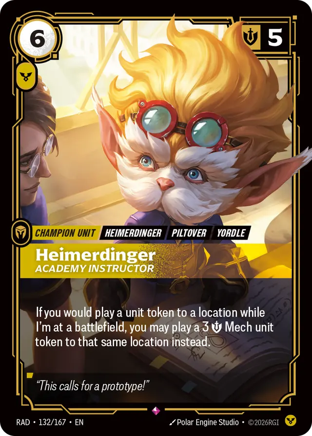Heimerdinger, Academy Instructor