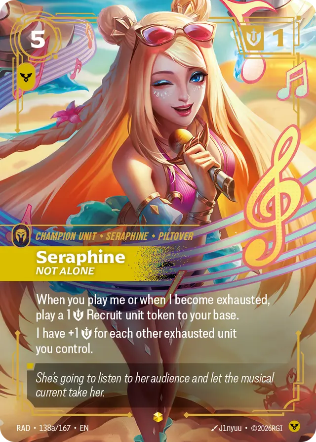 Seraphine, Not Alone