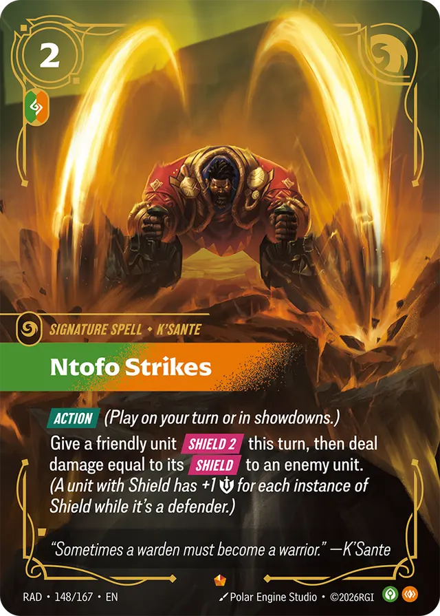 Ntofo Strikes
