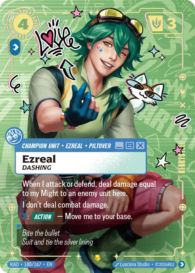 Ezreal, Dashing