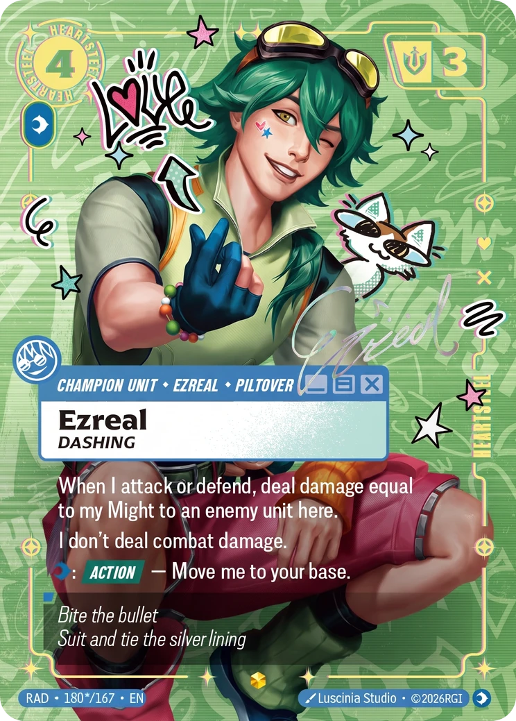 Ezreal, Dashing