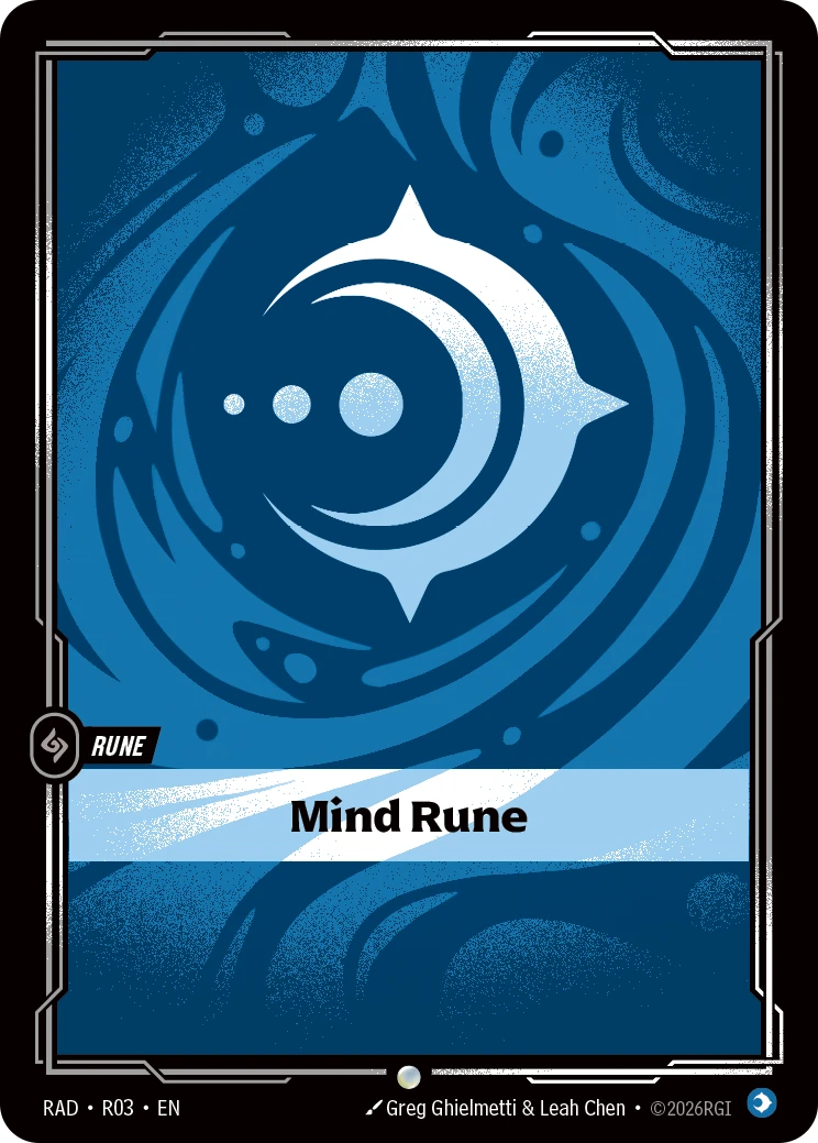 Riftbound Rune: Mind Rune.