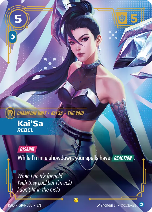 Kai'Sa, Rebel