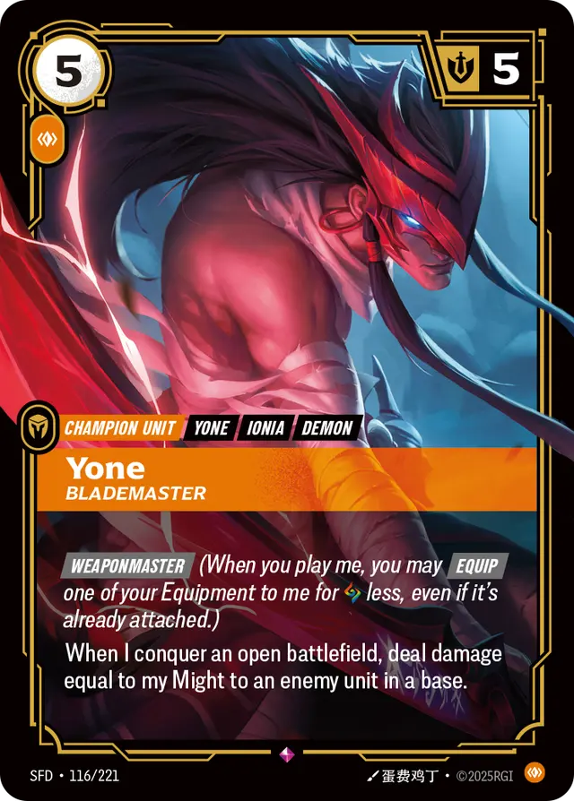 Yone, Blademaster