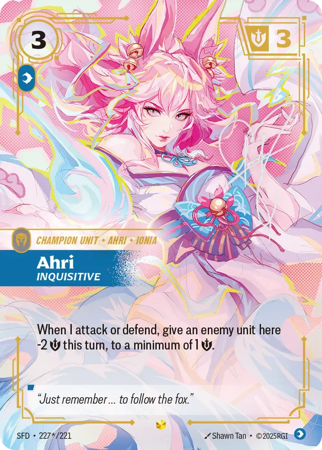Ahri, Inquisitive