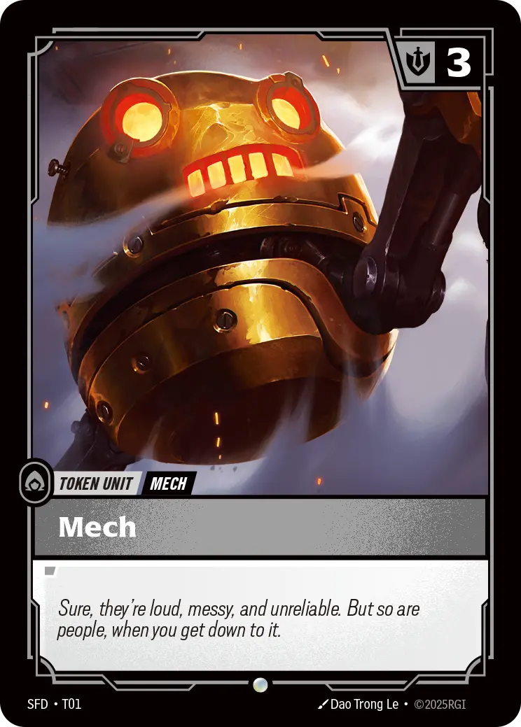 Riftbound Token Unit: Mech.