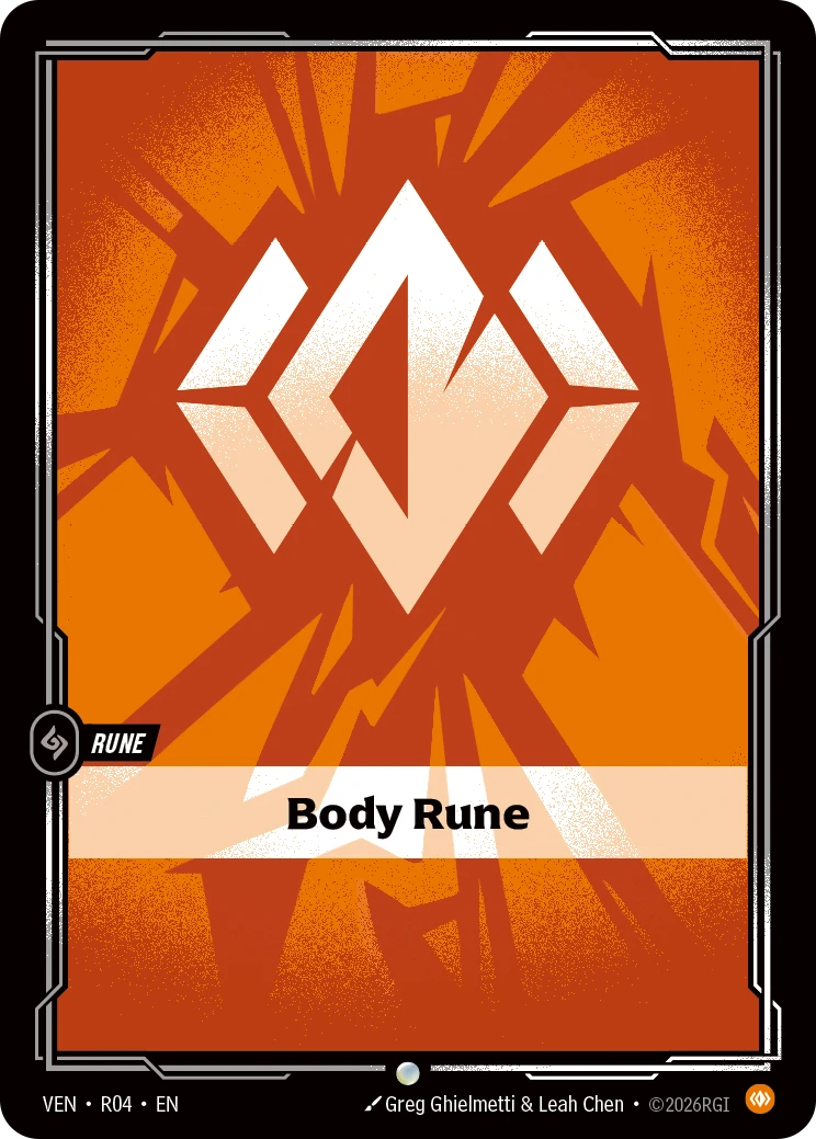 Riftbound Rune: Body Rune.